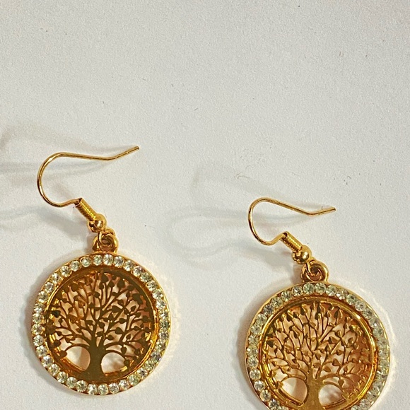 Pandora Gold Tree of Life Necklace Earrings and Bracelets - Picture 4 of 9